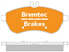 TRADE-LINE BRAKE PADS SET MERCEDES C CLASS S204 C200&220 BT1078TS