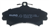 EURO-LINE BRAKE PADS SET SMART FORFOUR 2004- BT1093ELC