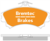 TRADE-LINE BRAKE PADS SET SMART FORFOUR 2004- BT1093TS