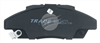 TRADE-LINE BRAKE PADS SET HONDA ACCORD 1.8, 2.0, 2.2 BT112TS