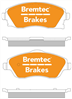 PRO-LINE BRAKE PADS SET HOLDEN BARINA XC 2000- BT1134PRO