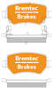 PRO-LINE BRAKE PADS SET HOLDEN ASTRA TS (LUCAS) 1990- BT1162PRO