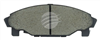 TRADE-LINE BRAKE PADS SET DAIHATSU CHARADE 1993-96 BT1220TS