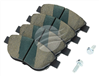 TRADE-LINE BRAKE PADS SET PEUGEOT 207 2006- BT1251TS