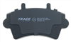 TRADE-LINE BRAKE PADS SET RENAULT MASTER II, III 2004- BT1257TS