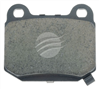 4WD BRAKE PADS SET SUBARU WRX STi (BREMBO) 2000- BT1372E