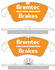 PRO-LINE BRAKE PADS SET AUDI A6 (C7) 3.0V6 QUATTRO BT1407PRO