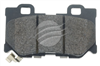 4WD BRAKE PADS SET NISSAN 370Z (BREMBO) 2008- BT1414E