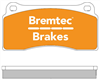 TRADE-LINE BRAKE PADS SET FORD FPV BA BF FG BREMBO 4POT BT1441TS