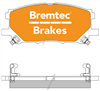 TRADELINE BRAKE PAD SET FRONT LEXUS RX330 2003- BT1482TS