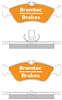 TRADE-LINE BRAKE PADS SET MERCEDES SPRINTER (903) BT1483TS