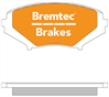 4WD BRAKE PADS SET MAZDA RX SERIES (RX8) 2003- BT1486E