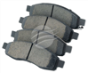 4WD BRAKE PADS SET NISSAN TITAN 5.6 2006- BT1492E