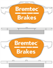 TRADE-LINE BRAKE PAD FRONT SET FOCUS KUGA MAZDA3 AXELA BT1523TS