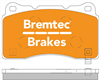 PRO-LINE BRAKE PADS SET SUBARU EVO (BREMBO) 2002- BT1529PRO