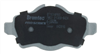 PRO-LINE BRAKE PADS SET MINI COOPER S (R56) 2006- BT1614PRO