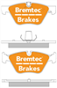 PRO-LINE BRAKE PADS SET BMW X1 (E84) XDRIVE 23d 2009- BT1616PRO