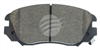 EURO-LINE BRAKE PADS SET SAAB 9-5 (YS3G) 2.3T 296mm DIA BT1631ELC