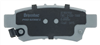 PRO-LINE BRAKE PADS SET HONDA ODYSSEY RB 2.0, 2.3, 2.4 BT1641PRO