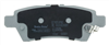 PRO-LINE BRAKE PADS SET NISSAN NAVARA 2.5 2005- BT1653PRO