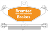 TRADE-LINE BRAKE PADS SET RENAULT LAGUNA 262MM DIA BT1723TS