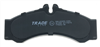 TRADE-LINE BRAKE PADS SET MERCEDES SPRINTER (905) PERROT BT1740TS