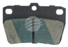 TRADE-LINE BRAKE PADS SET TOYOTA RAV4 II 2.0 VVTi 2000- BT1757TS