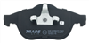 TRADE-LINE BRAKE PADS SET LAGUNA II KG0/1 50MM CLIP BT1816TS