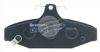 ENDURE BRAKE PAD REAR SET FORD EF - AU1 COMMODORE VB -VS BT1847E