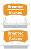 PRO-LINE BRAKE PADS SET SSANGYONG KYRON M200 2.0XDi BT1848PRO