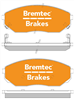 TRADE-LINE BRAKE PAD FRONT SET KIA SORENTO BL. 2.5D, 3.5L V6 BT1852TS