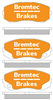 PRO-LINE BRAKE PADS SET CANTER (FE5_ FE8_) 3.0 DiTD BT1855PRO