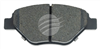 EURO-LINE BRAKE PADS SET MEGANE II (BM0B, M0B) 1.4L BT1876ELC