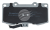 PRO-LINE BRAKE PADS SET HUMMER H3 3.5, 3.7 2005- BT1890PRO