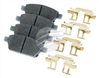 PRO-LINE REAR BRAKE PADS SET MAZDA 6 2.3 MPS GG 2005-11 BT1896PRO