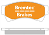 PRO-LINE BRAKE PADS SET MAZDA 6 GH 2007- BT1897PRO