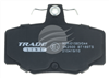 TRADE-LINE BRAKE PADS SET NISSAN PRIMERA P11 1.8L BT189TS