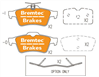 EURO-LINE BRAKE PADS SET PEUGEOT 508 2.2 Hdi 2010- BT1916ELC