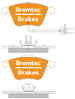 EURO-LINE BRAKE PADS SET AUDI A4 (8E)1.8, 2.0, 3.0 BT1923ELC