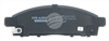 TRADE-LINE BRAKE PAD FRONT SET TRITON CHALLENGER FIAT FULLBAC BT1944TS