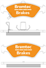 TRADE-LINE BRAKE PADS SET KIA CREDOS 2.0 1998-01 BT1953TS