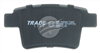 TRADELINE BRAKE PAD SET REAR MONDEO PERSONA SATRIA GEN2 BT1971TS