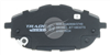 TRADELINE BRAKE PAD SET FRONT TOYOTA COROLLA (ZRE18_) 1.8 20 BT19830TS