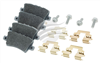 PRO-LINE BRAKE PADS SET HONDA CIVIC TYPE R FN2_ 2007- BT1999PRO