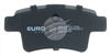 EURO-LINE BRAKE PADS SET CITROEN C4 PIASSO 1.6, 2.0 BT2065ELC