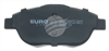 EURO-LINE BRAKE PADS SET CITROEN DS3 1.6 Vti 2010- BT2079ELC