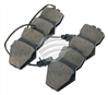 EURO-LINE BRAKE PADS SET AUDI A8 (4D2, 4D8) 3.7, 4.2 BT2086ELC