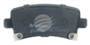 EURO-LINE BRAKE PADS SET SAAB 9-5 (YS3G) 2.3T 05/2010- BT2092ELC