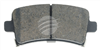 EURO-LINE BRAKE PADS SET SAAB 9-5 (YS3G) 2.3T 05/2010- BT2092ELC