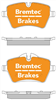 TRADELINE BRAKE PAD SET FRONT MINI COOPER S (R56) 2006- BT2106TS